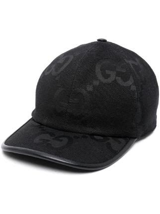 casquette gucci jumbo noir|men's Gucci hats.